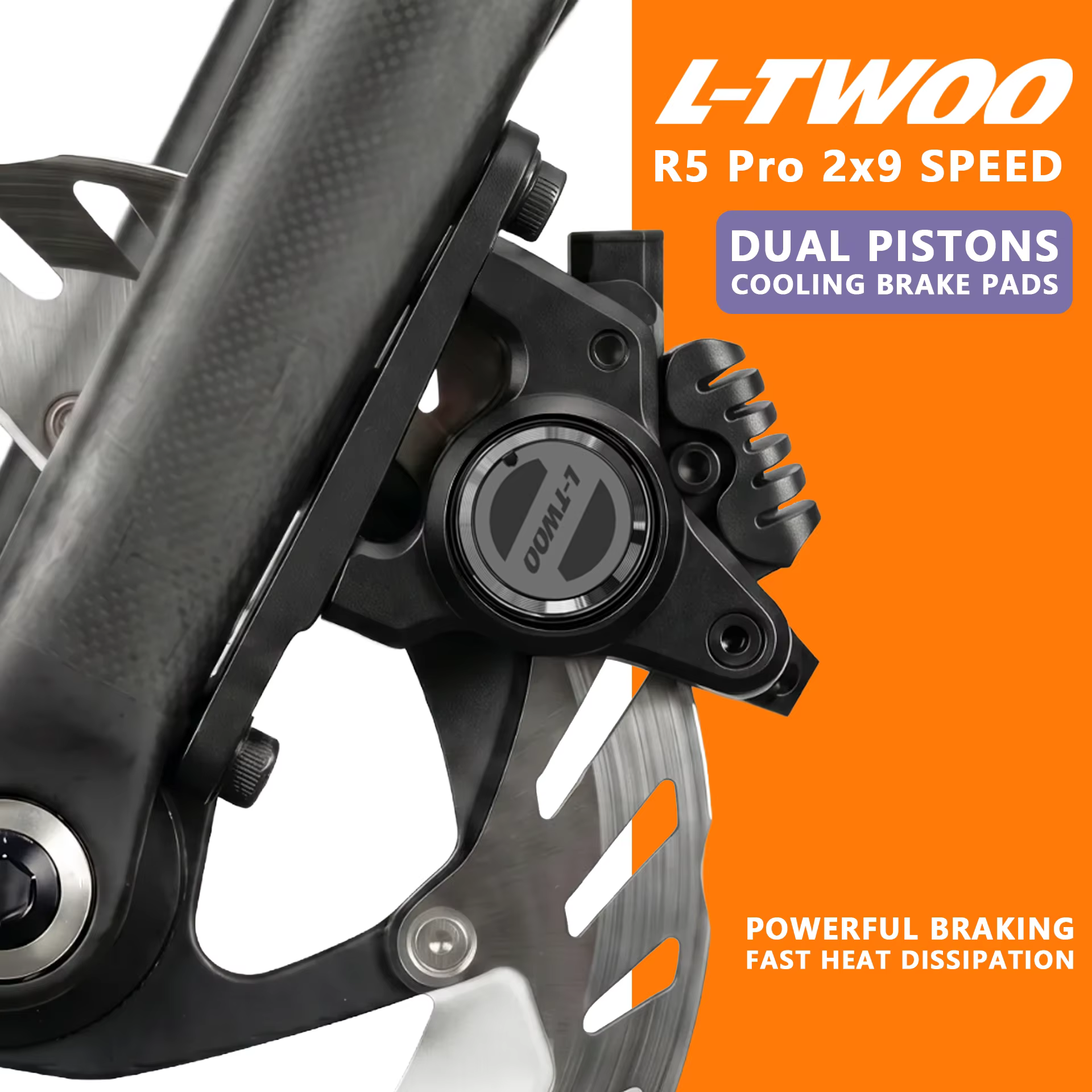 Nouveau groupe de transmission LTWOO R5 Pro 2x9 vitesses pour vélo de route 2026