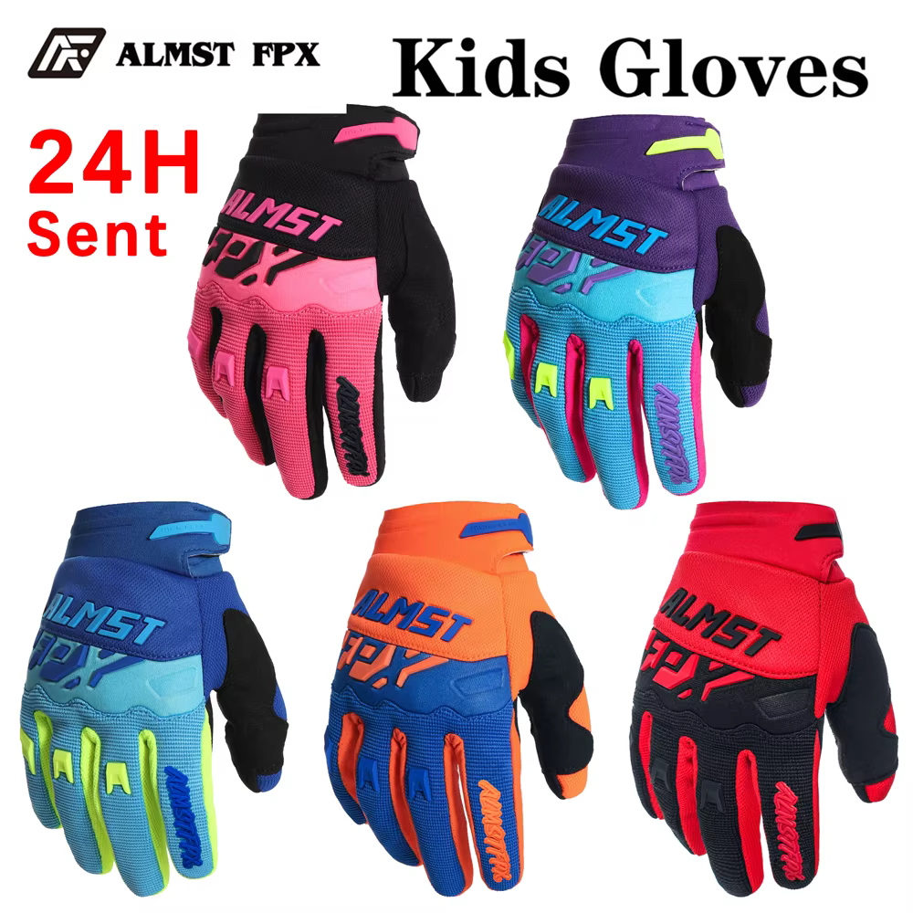 Almst Fpx VTT gants de vélo pour enfants été respirant enfant moto