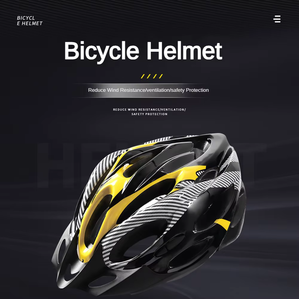 Casque Texture fibre de carbone adulte vtt VTT équipement de cyclisme sécurité vélo moto chapeau casquettes femme mâle EPS mousse