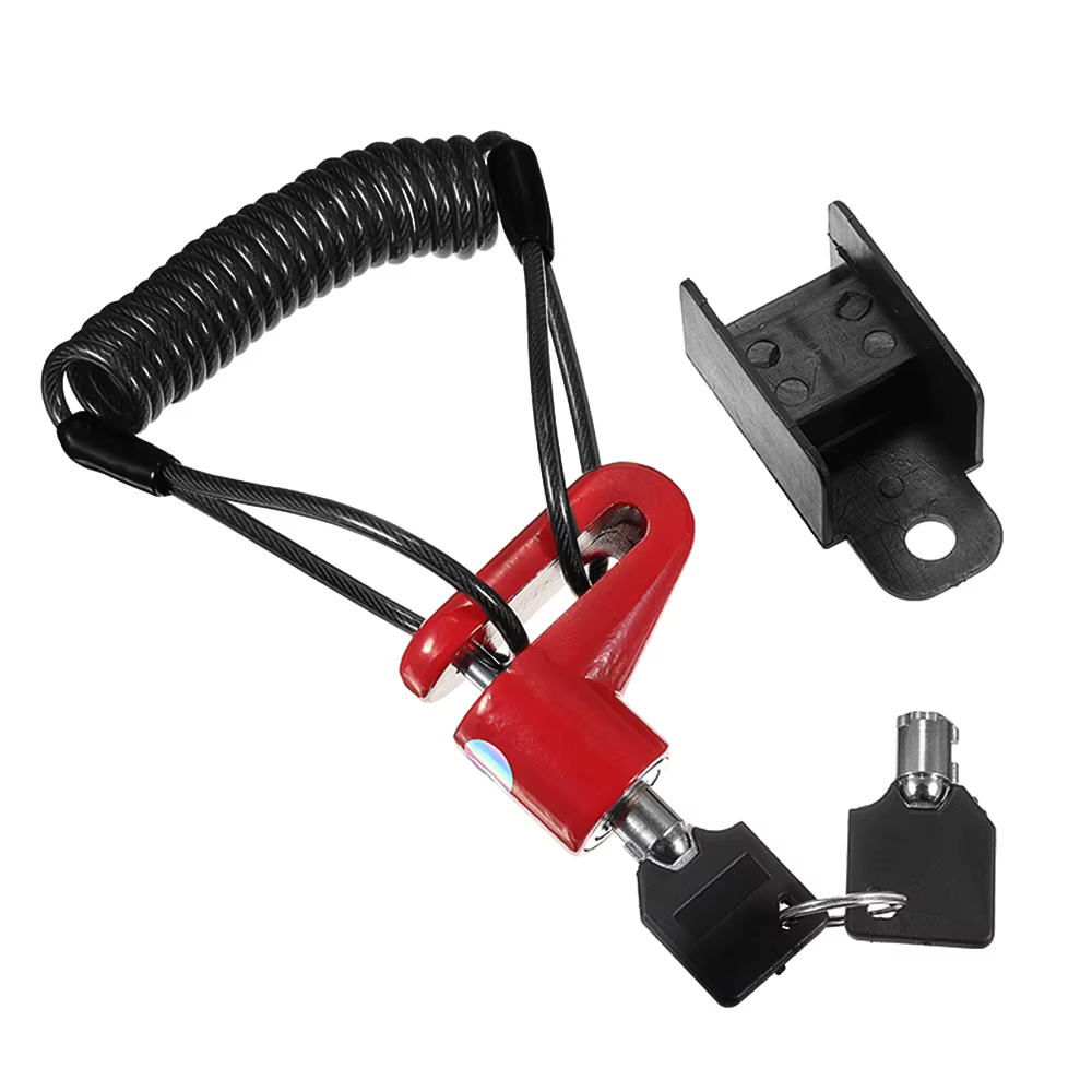 Remplacement antivol de casier de roue de freins à disque de serrure de fil d'acier pour le Scooter électrique de Xiaomi Mijia M365