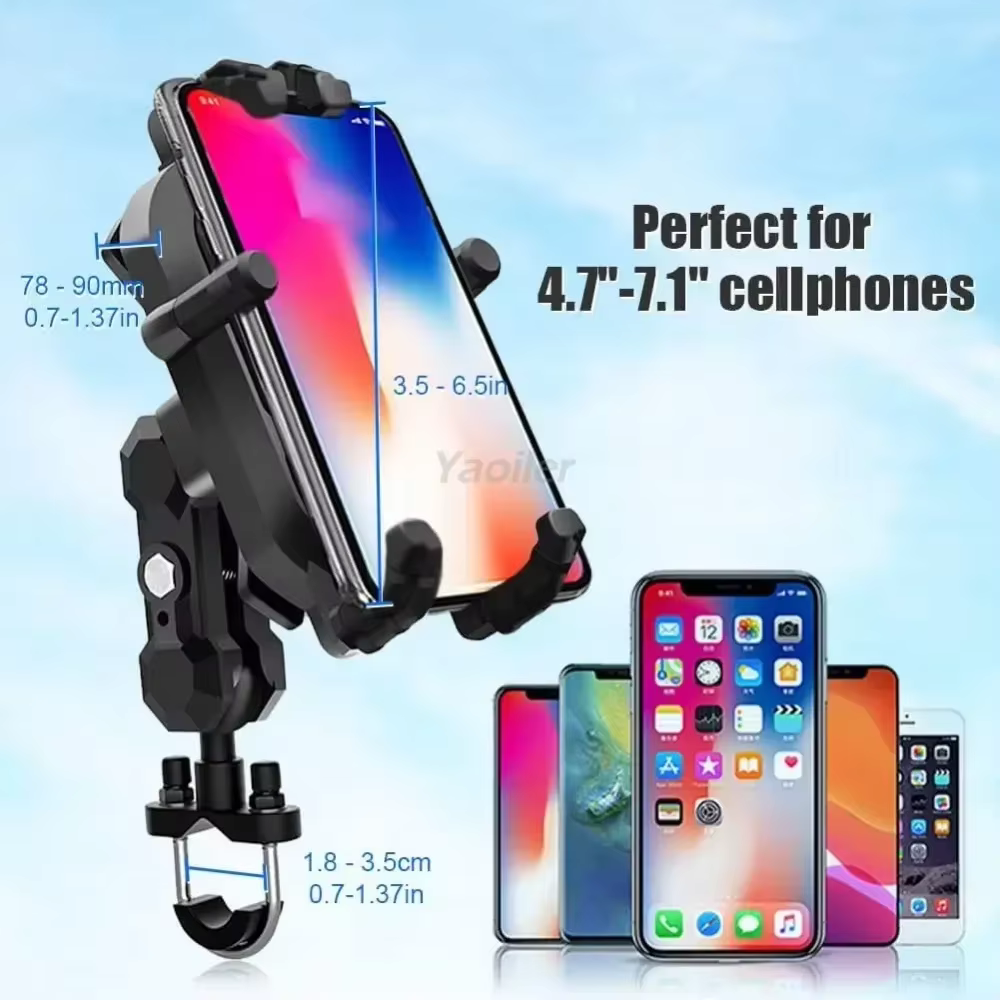 Support de téléphone pour moto et vélo