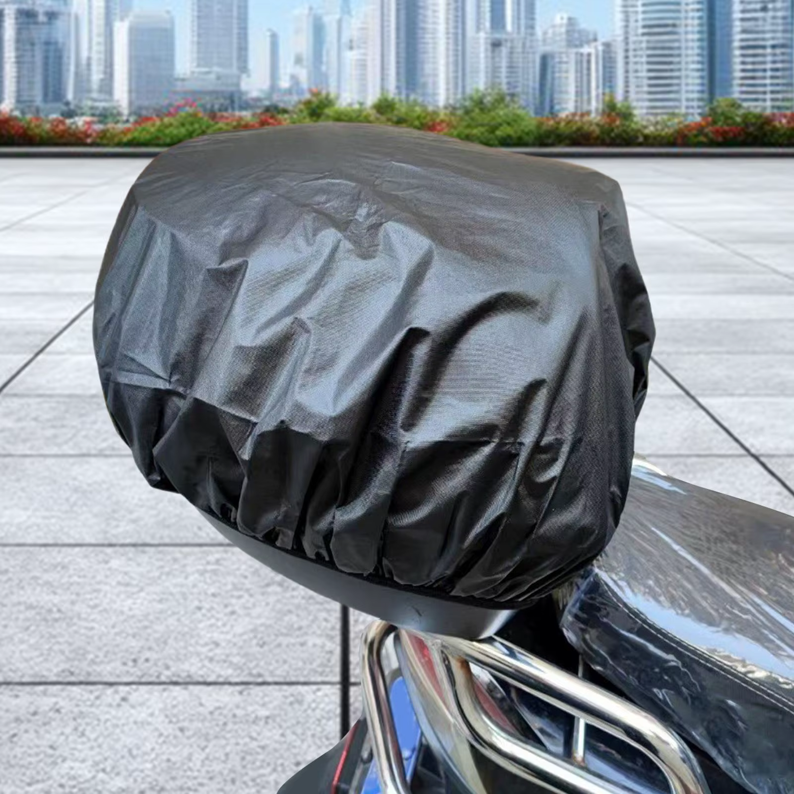 Housse de protection imperméable pour panier de vélo