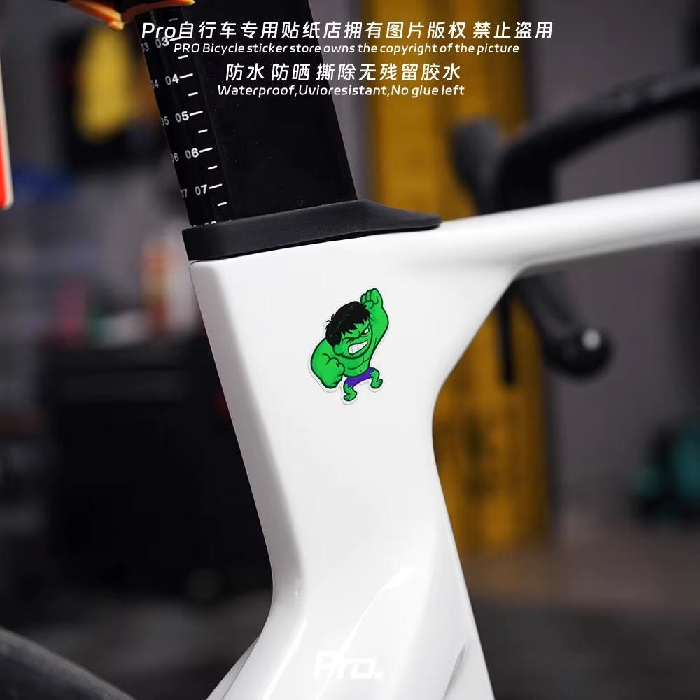 Autocollants de vélo de dessin animé