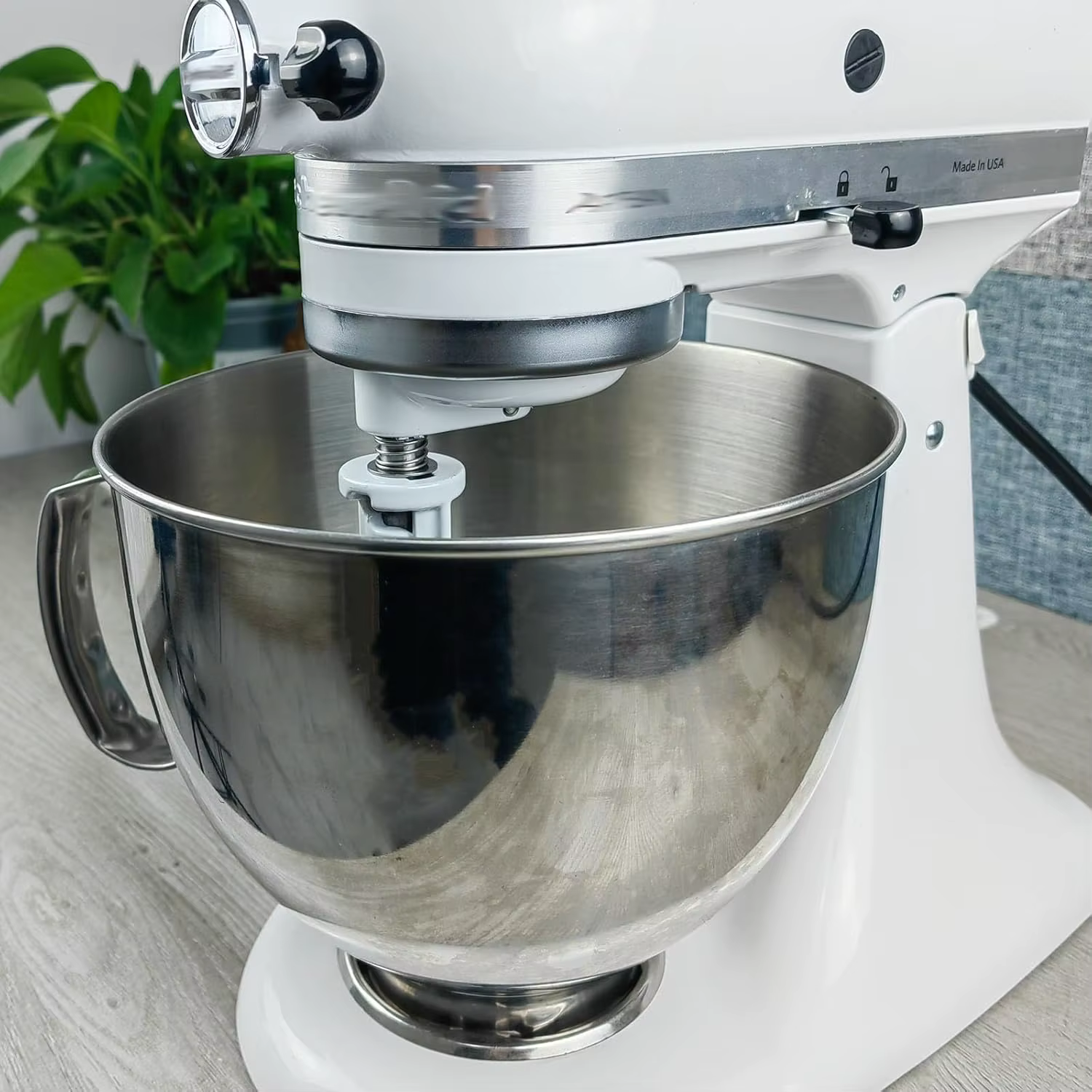 Kit de ressorts et de rondelle 4 pièces adapté au mélangeur Kitchenaid, accessoires de remplacement à installation rapide et pièces de mise à niveau