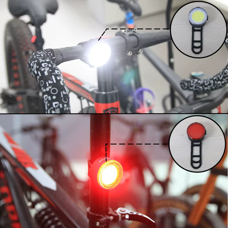 Ensemble de lumières COB pour vélo BUCKLOS