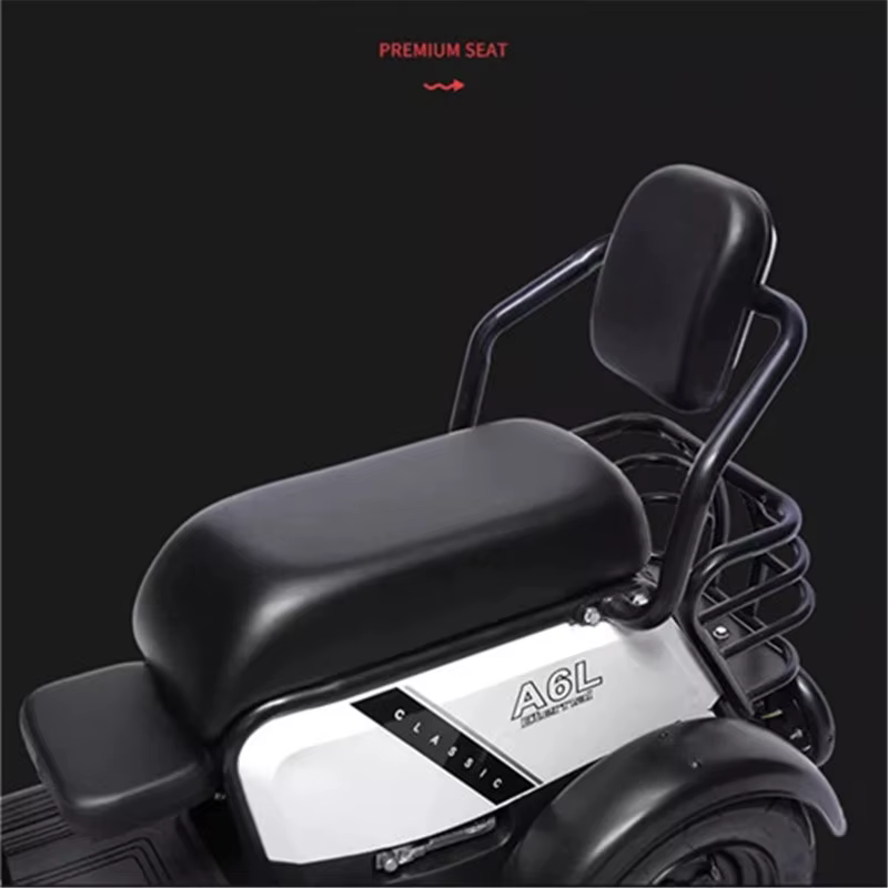 Mini Tricycle électrique adulte 3 lieux 600w 48v tout Terrain Parents enfant Scooter