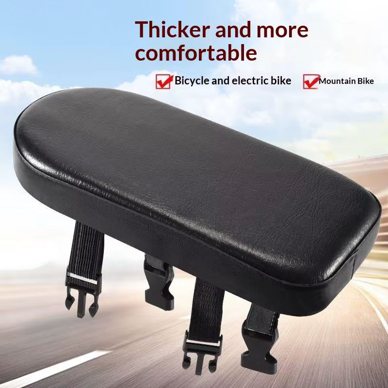 Coussin de siège pour porte-bagages arrière de vélo pour un confort amélioré lors des aventures tout-terrain