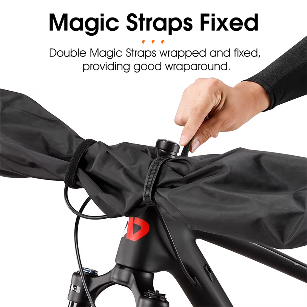 Housse de protection pour guidon de vélo