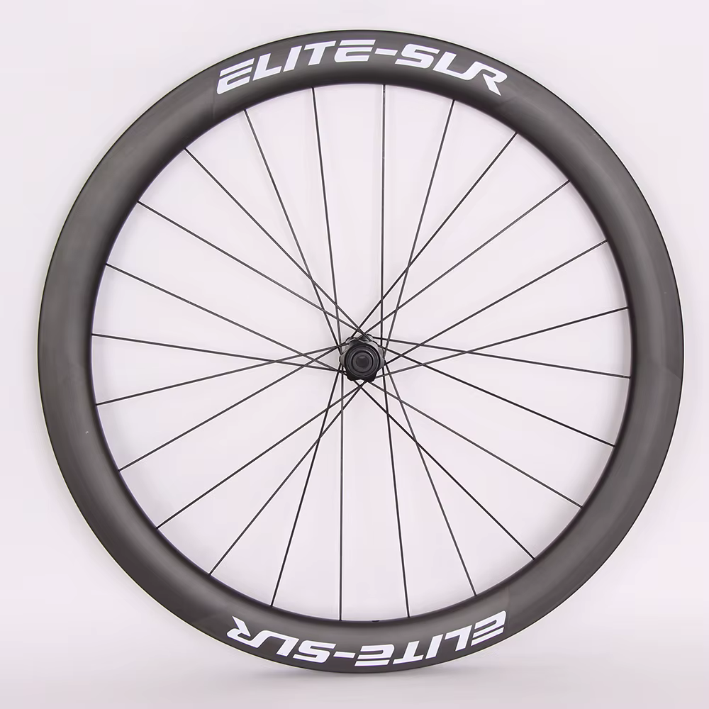 Roues ELITE-Paire de roues de vélo de route en carbone