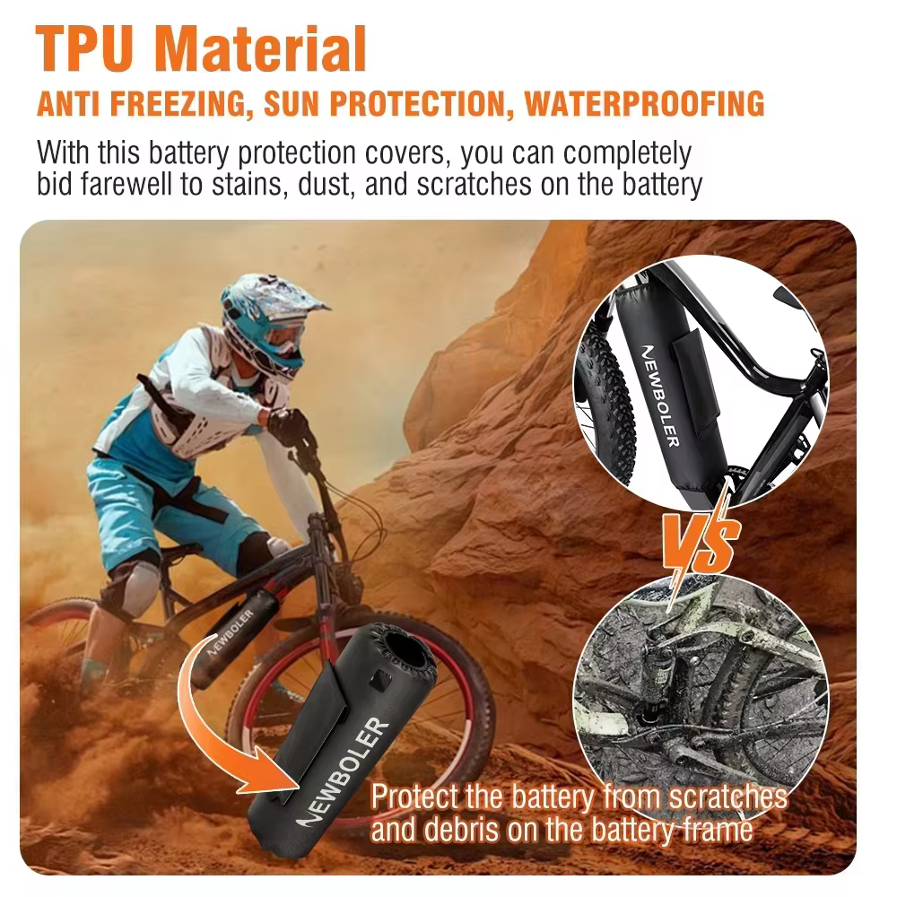 NEWBOLER housse de protection pour batterie de vélo électrique sac