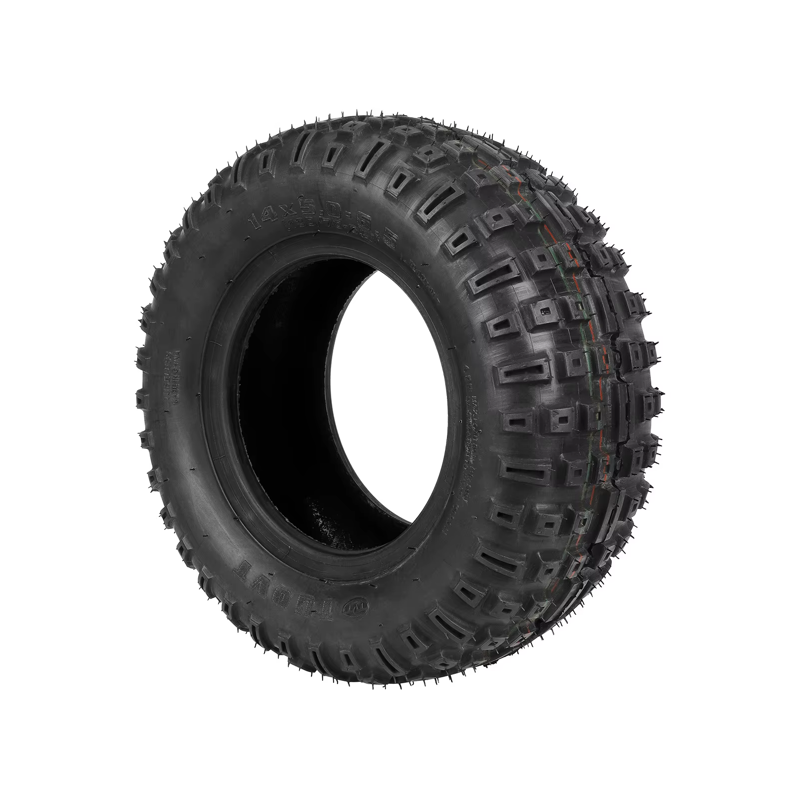 Pneu tout-terrain TUOVT 14 pouces 14*5.0-6.5 pour trottinette électrique