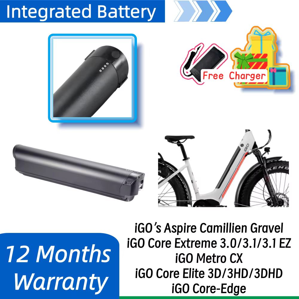 Batterie iGO Core Extreme 3.0 3.1 EZ 36V 10.5Ah 48V 12Ah 14Ah pour iGO