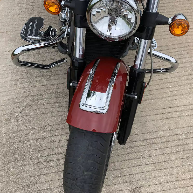 Revêtement d'habillage de garde-boue avant galvanisé pour Indian Scout soixante, accessoires de moto, pièce automobile de Style personnalisé