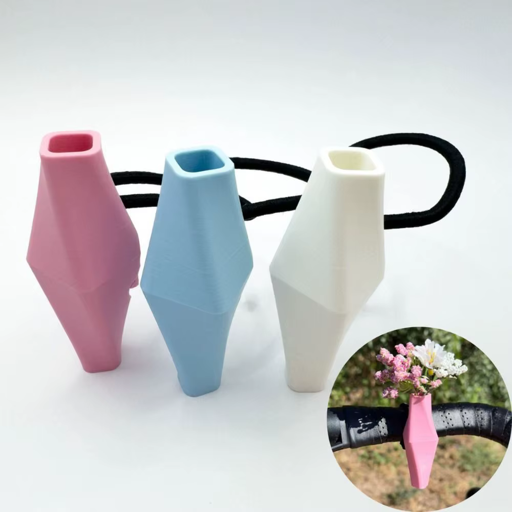 Mini vase à fleurs pour guidon de vélo