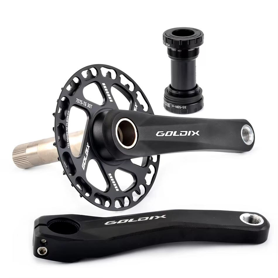 GOLDIX enfants vélo pédalier 110mm/127mm/140mm/150mm/155mm/160mm manivelle vtt enfant