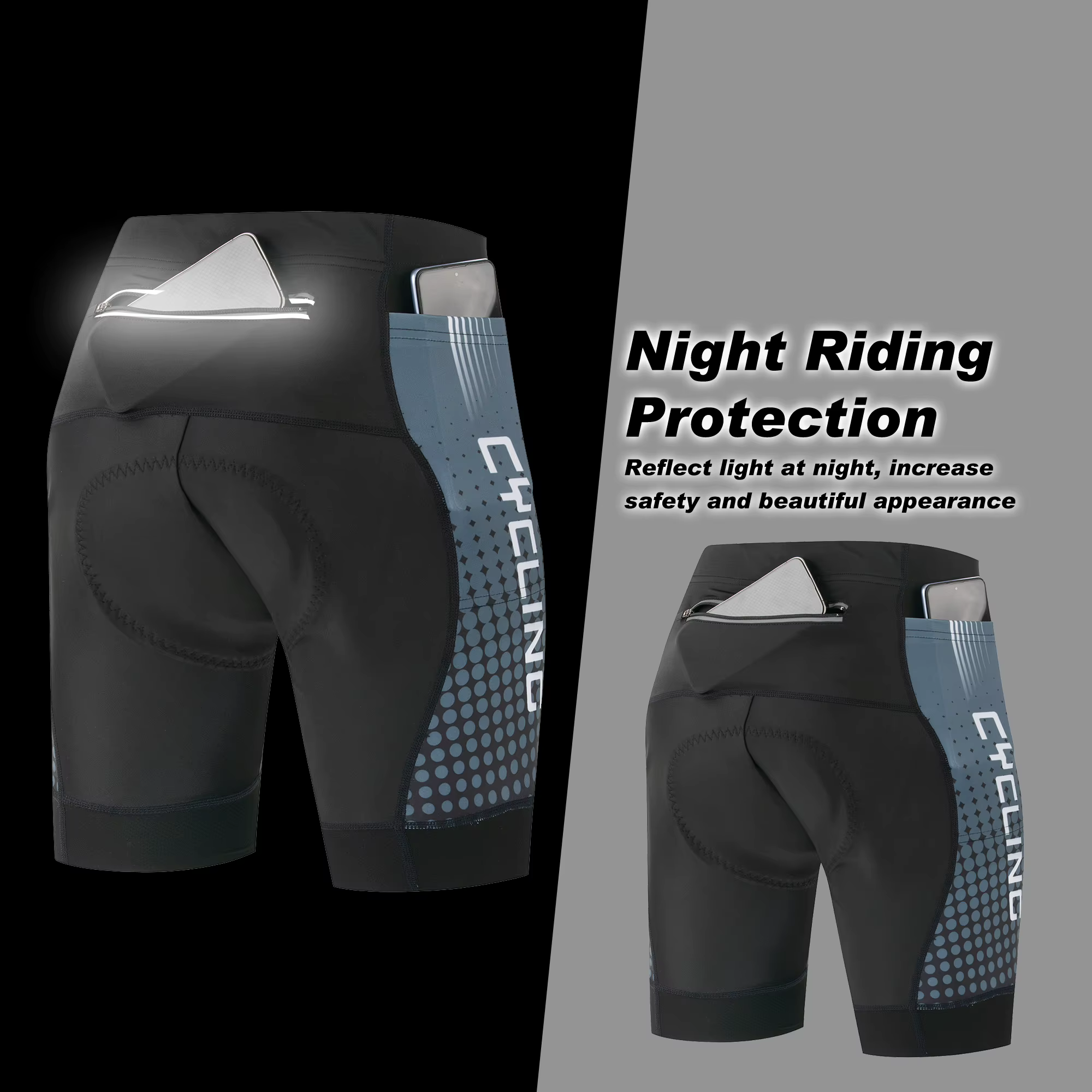 Shorts de cyclisme pour hommes