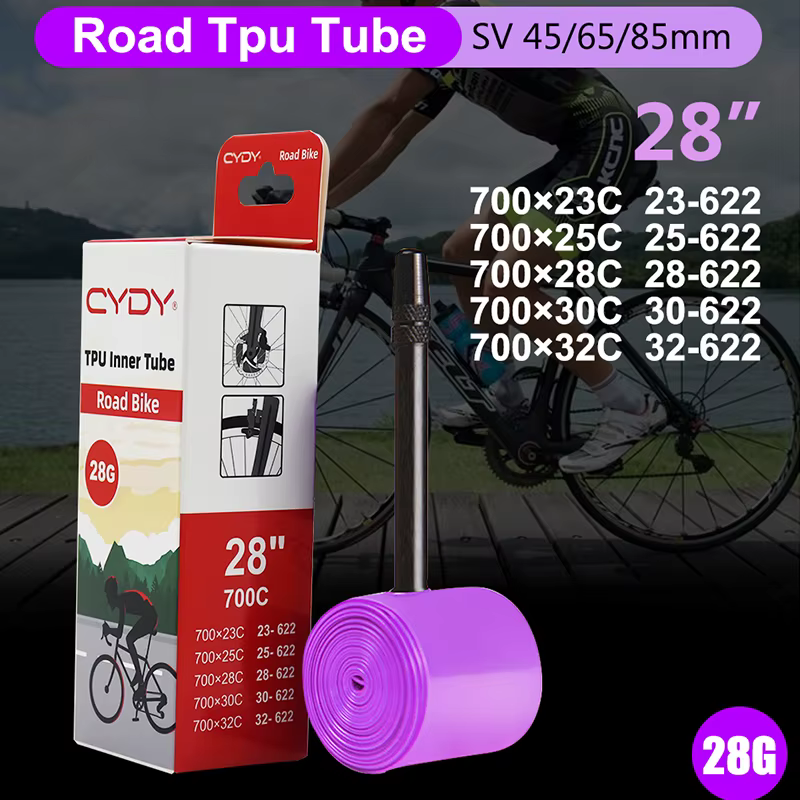 Chambre à air intérieure en TPU CYDY 700C pour vélo
