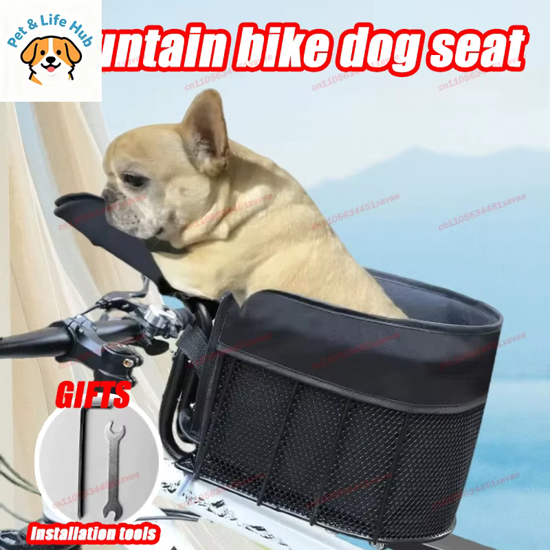 Panier de transport pour animaux de compagnie pour vélo
