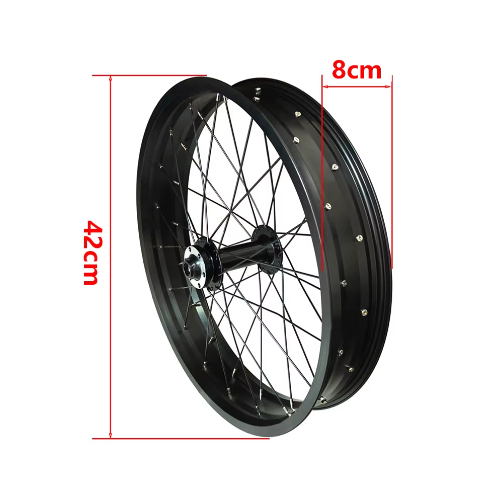 Roue de vélo en alliage d'aluminium