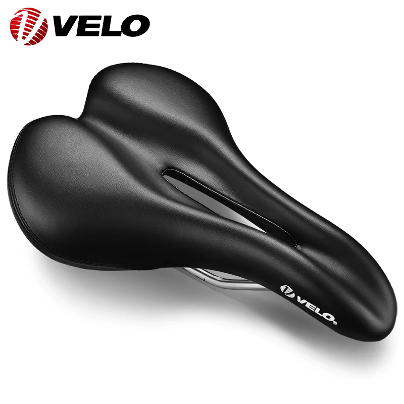 Conductrice O-Selle de vélo confortable en cuir PU