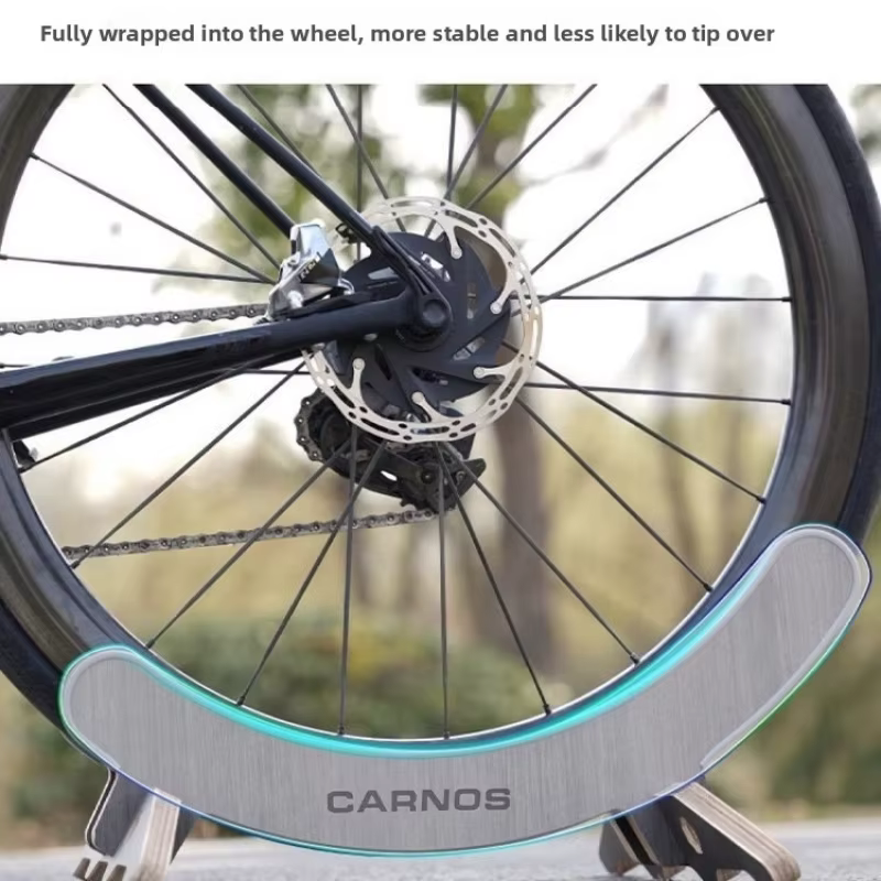 Support de stationnement pour vélo en bois