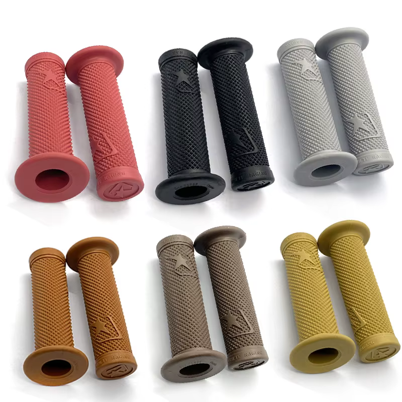 Guidon de moto universel en caoutchouc