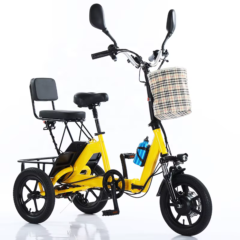2025 Tricycle électrique pliant Scooter passager