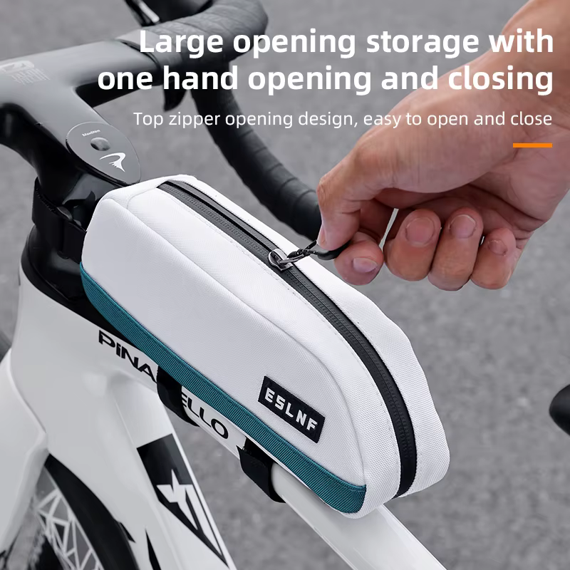 ESLNF sac de Tube supérieur de vélo Portable sac triangulaire de cadre avant de cyclisme sac