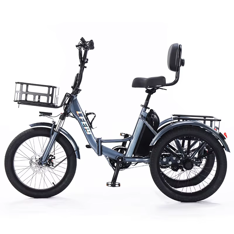 Tricycle électrique pliable pour femme Fatbike