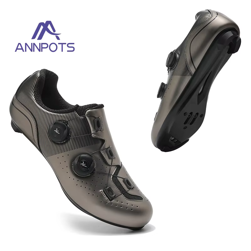 Chaussures de cyclisme professionnelles vtt grande taille 37-48 Spd hommes
