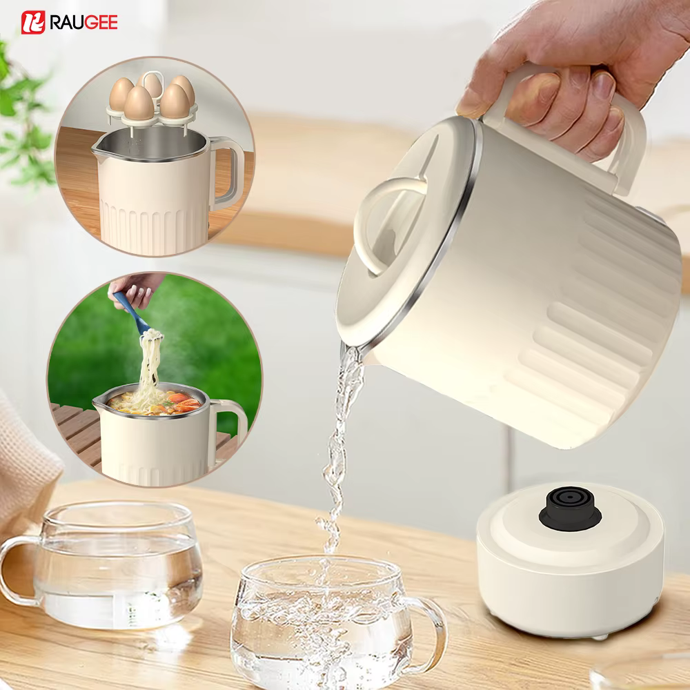 Mini bouilloire électrique pliante 1000ML chauffe-eau Portable bouilloire électrique de voyage bouilloire domestique pliable pot bouillant électrique