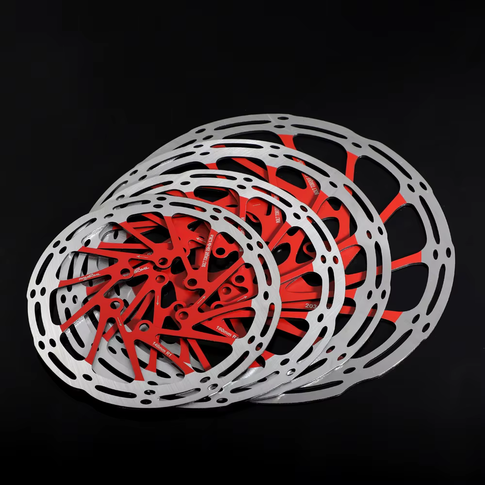 Nouveau Rotor de frein à disque de vélo 140/160/180/203mm 6 boulons en acier inoxydable vtt VTT