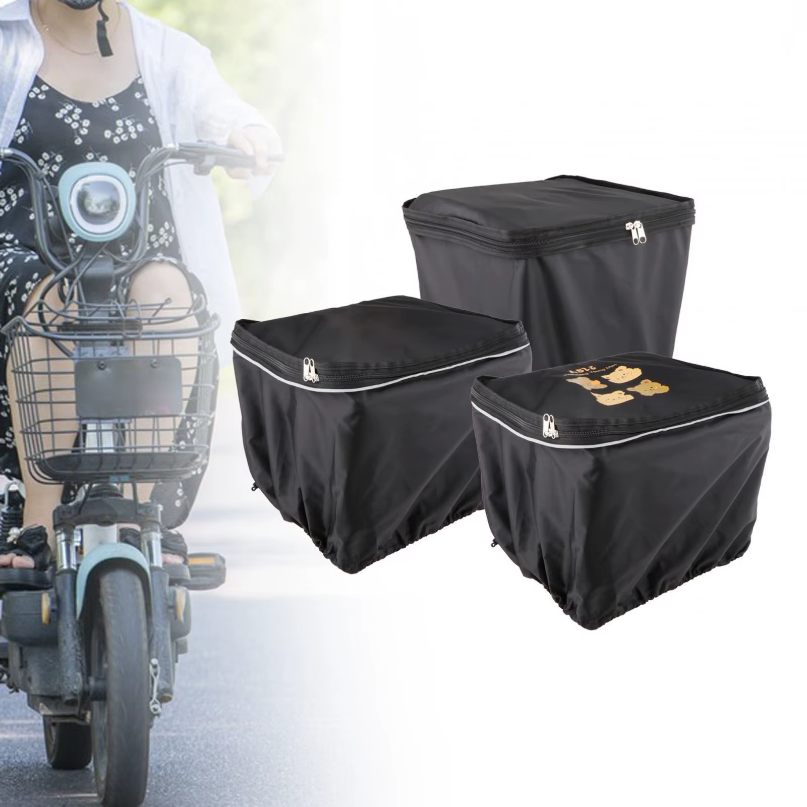 Protecteur de panier avant de vélo
