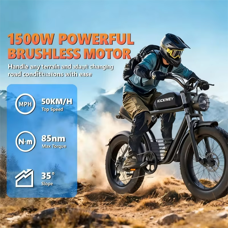 Moto électrique K7 Ebike 3000W 40AH