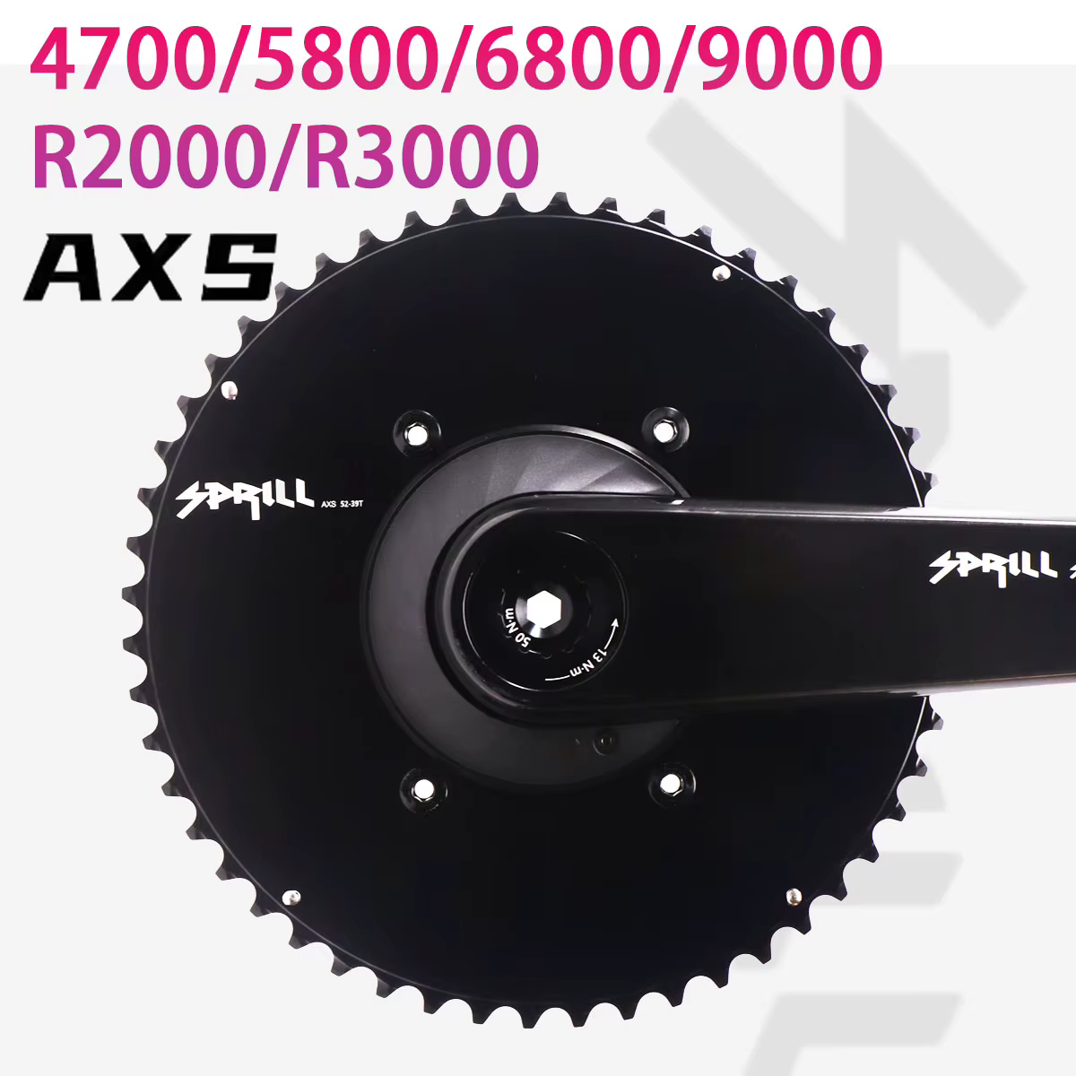 Plateau double pour vélo de route