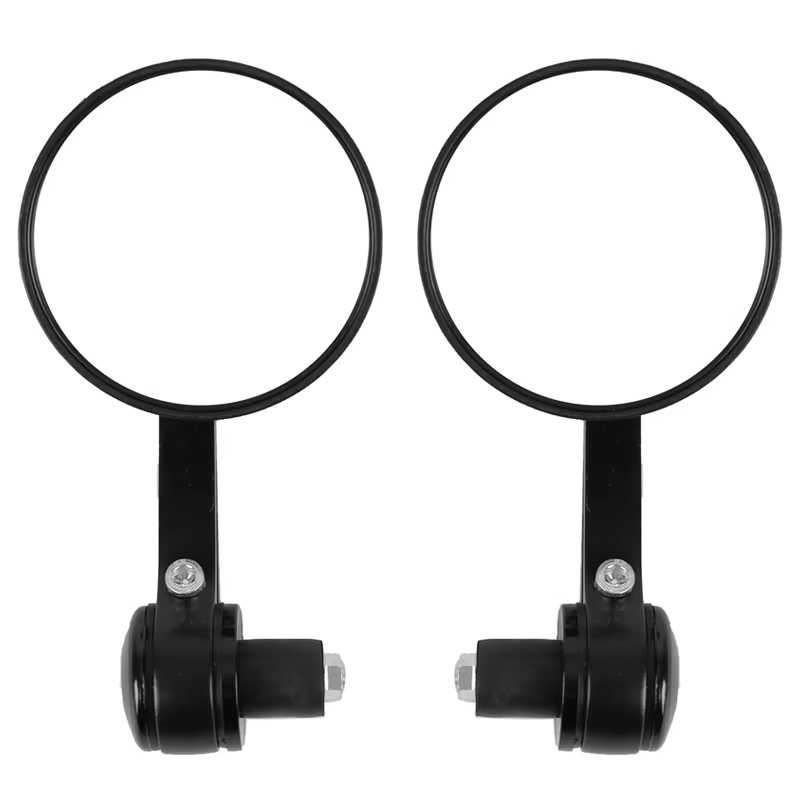 Accessoires de Moto 7/8 "rétroviseurs arrière d'extrémité de barre ronde pour café Racer