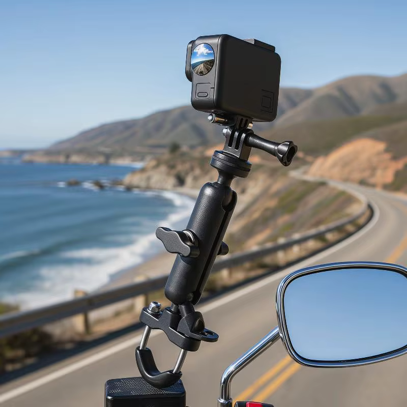 Support de caméra rotatif à 360° pour moto