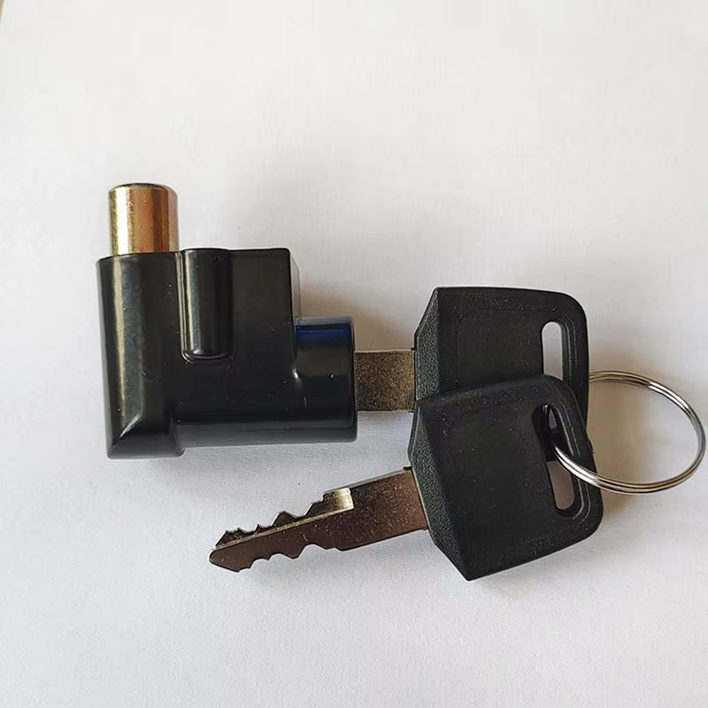 [1PC] Boîtier de batterie de vélo électrique avec mécanisme de verrouillage à tête large