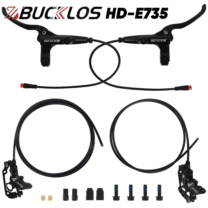BUCKLOS HD-E735 frein hydraulique de vélo électrique 1150mm 1950mm