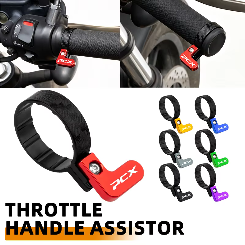 Accessoires moto pour Honda PCX125 PCX150 PCX160 Africa Twin : Poignée de guidon, accélérateur assisté, clip d'accélérateur, économiseur d'effort