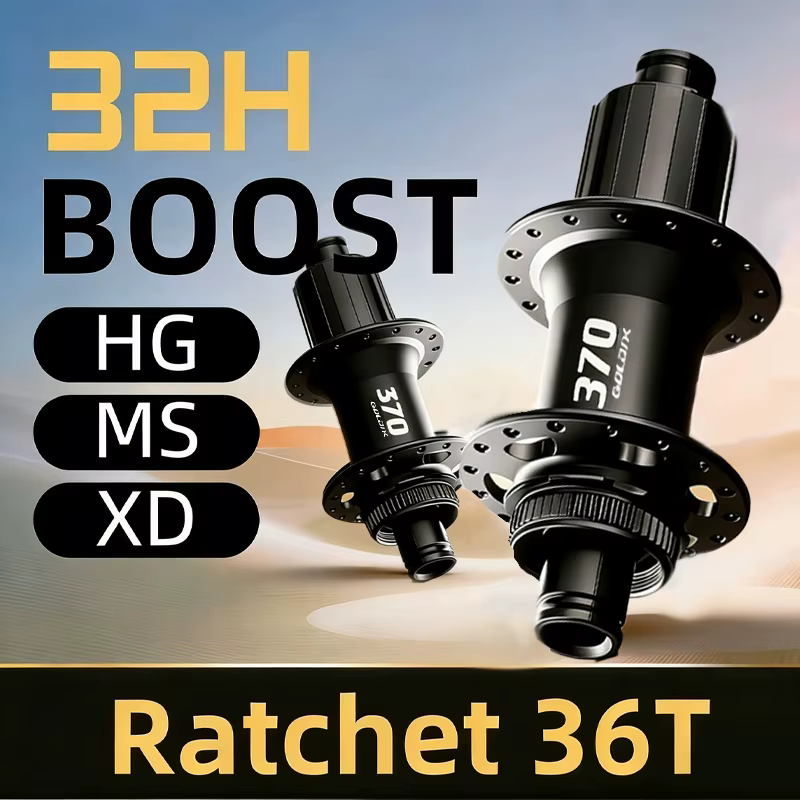 Moyeu Boost Cube 32 trous à cliquet 36T arrière 12x148 avant 15x110 Center Lock 12 vitesses Micro Spline XD à roulements étanches pour VTT