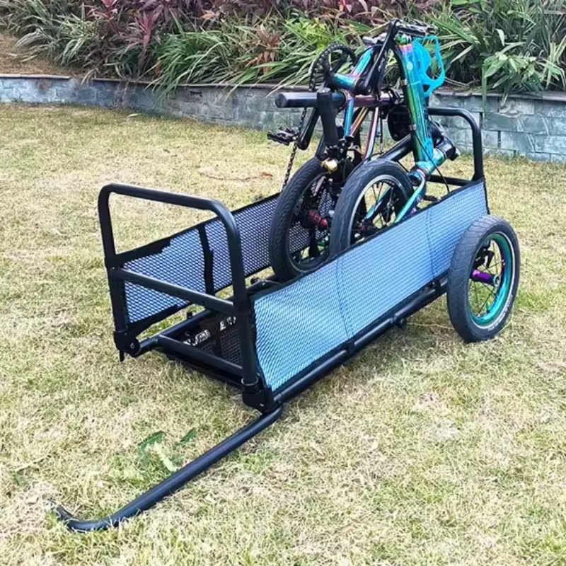 Remorque de vélo en alliage d'aluminium