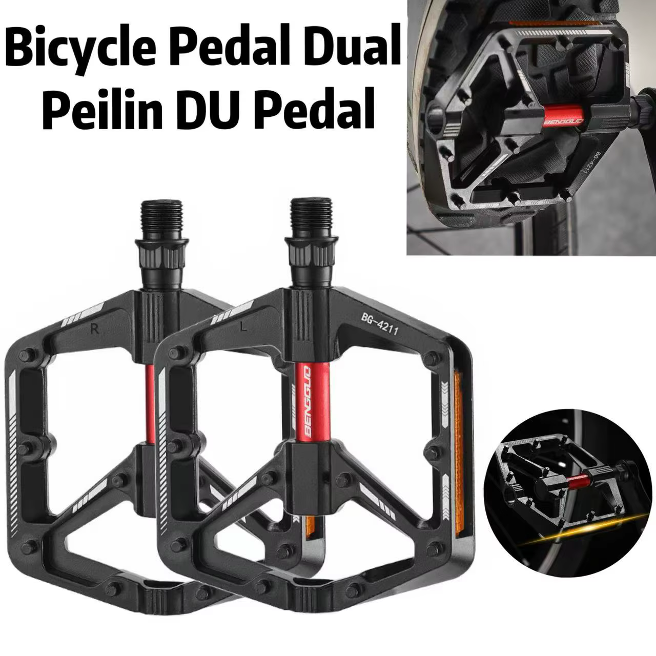 Pédales de vélo de montagne
