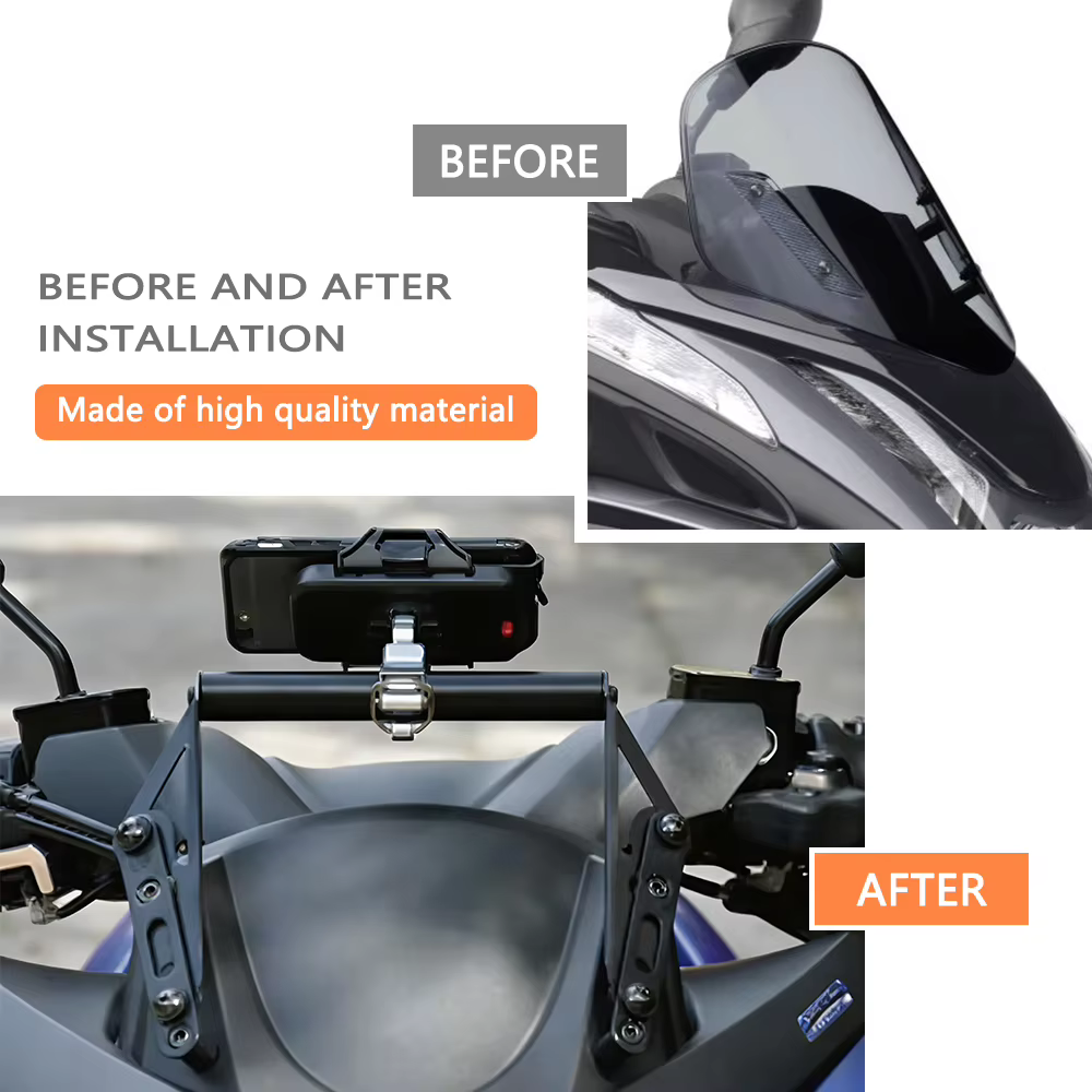 Support de téléphone portable pour moto