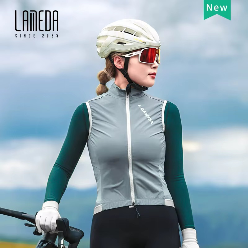 Lameda – gilet de cyclisme coupe-vent pour femmes
