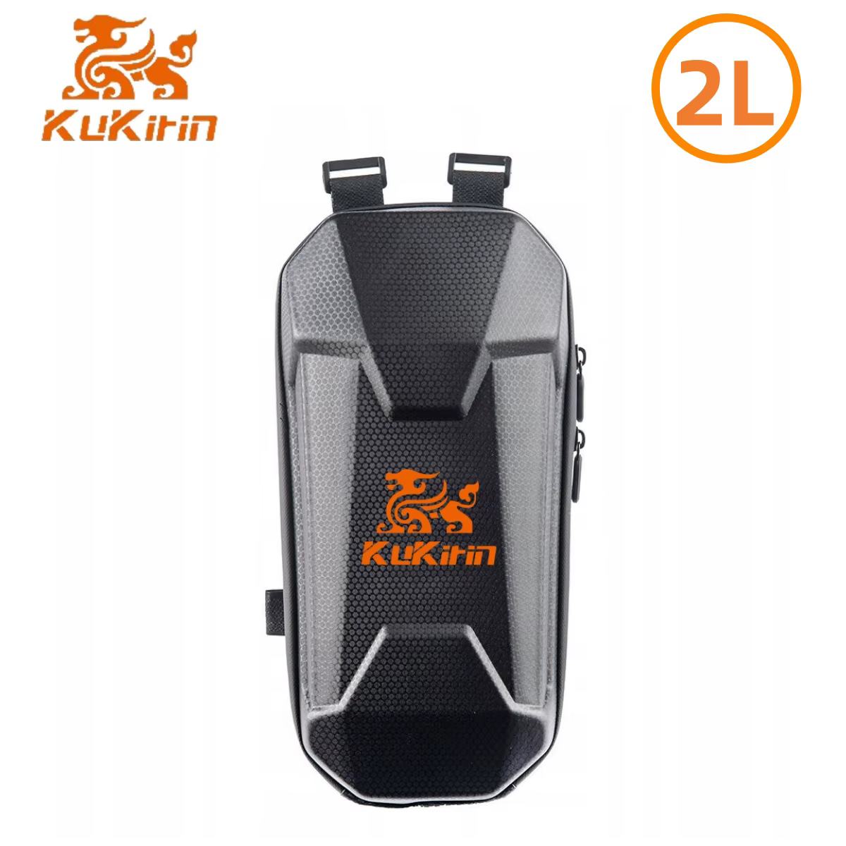 Sac de guidon Kukirin pour trottinette électrique 2L – Organisateur premium rigide et étanche pour montage frontal