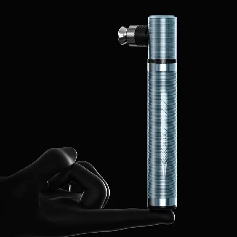 Mini pompe à vélo en alliage d'aluminium