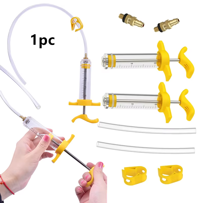 Injecteur de seringue hydraulique universel pour vélo