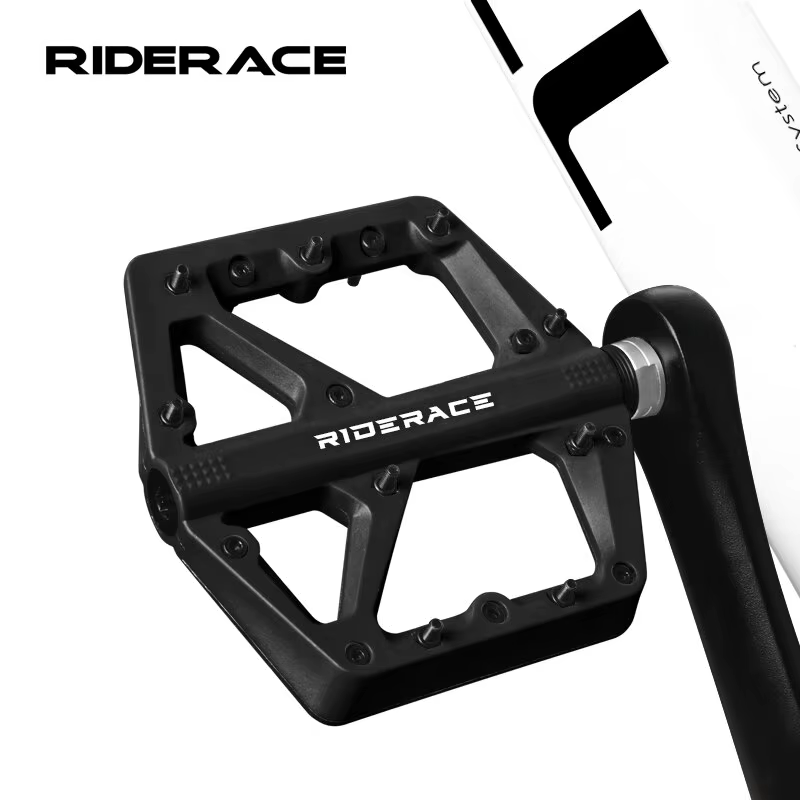 RIDERACE Vélo Pédales Nylon Joint Roulements Ultra Léger Route BMX VTT Pédale