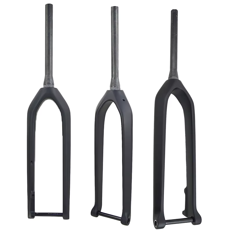 Fourche de vélo VTT FCFB à axe traversant Boost 15*110mm entièrement en fibre de carbone